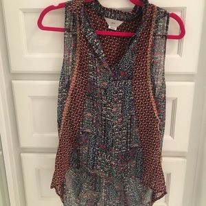 Patchwork tank top